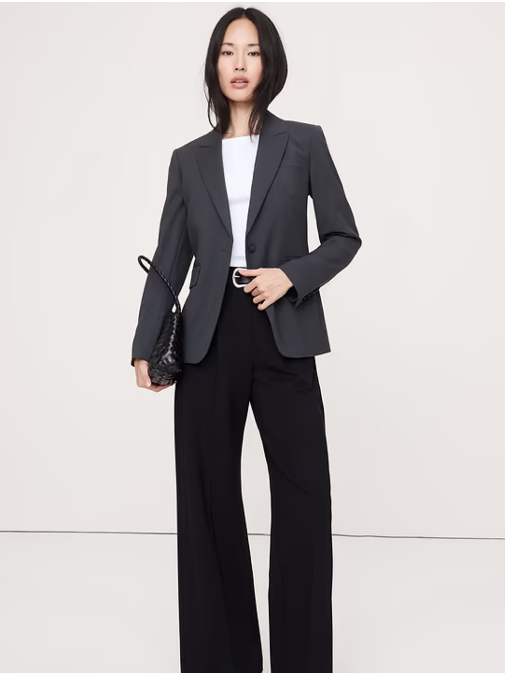 Banana Republic SLIM ITALIAN LIGHTWEIGHT WOOL BLAZER